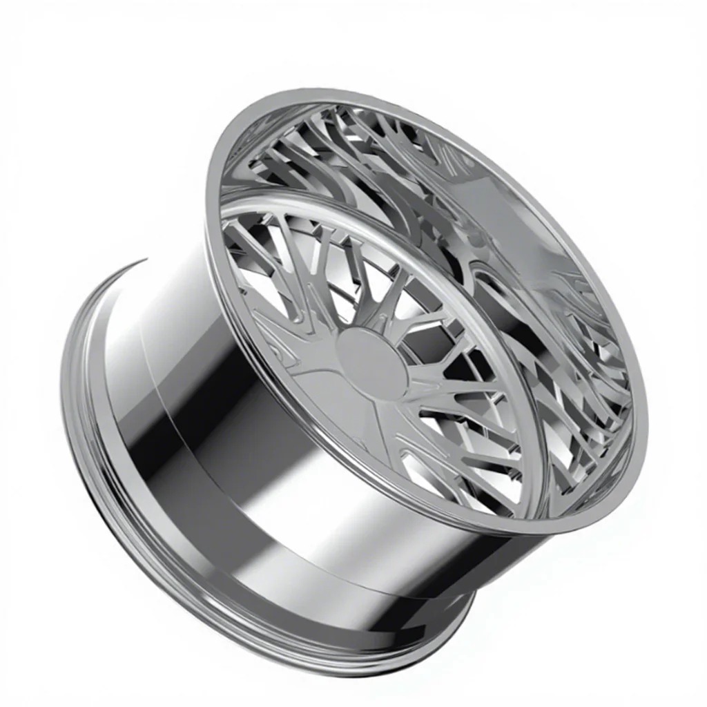 Customized Polished Floating Caps Aluminum Forged Truck Wheels for RAM  GMC Chevy 5x5.5 6x5.5 8x6.5 8x180 8x170 Wheel